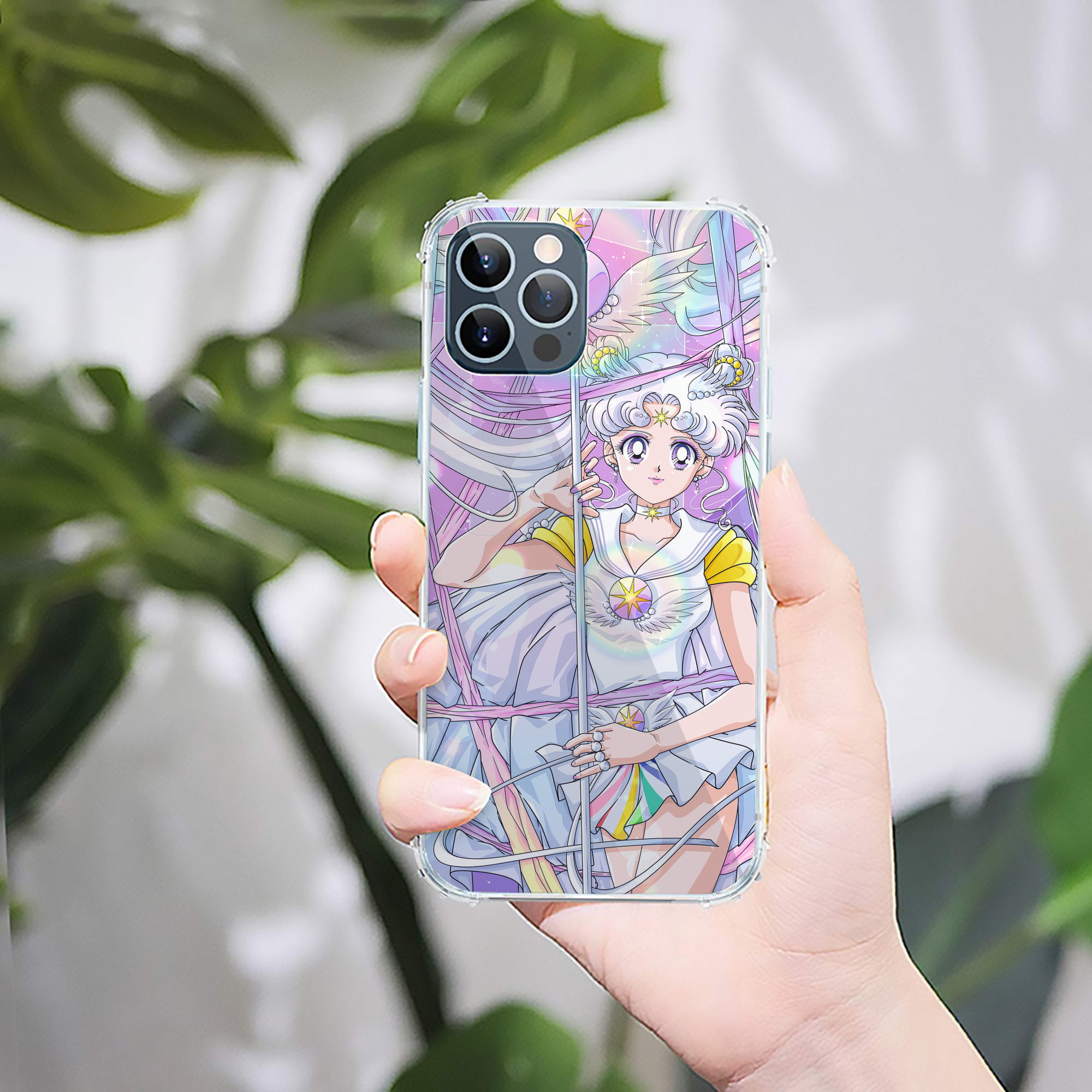（画像用） 美少女戦士セーラームーン Sailor Moon 【iPhone 12シリーズ対応】透明スマホケース（クリアソフトケース）